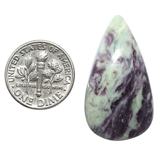 Kammererite 17.7x32x6.5 mm Pear Shape Polished Gemstone LS152-08308