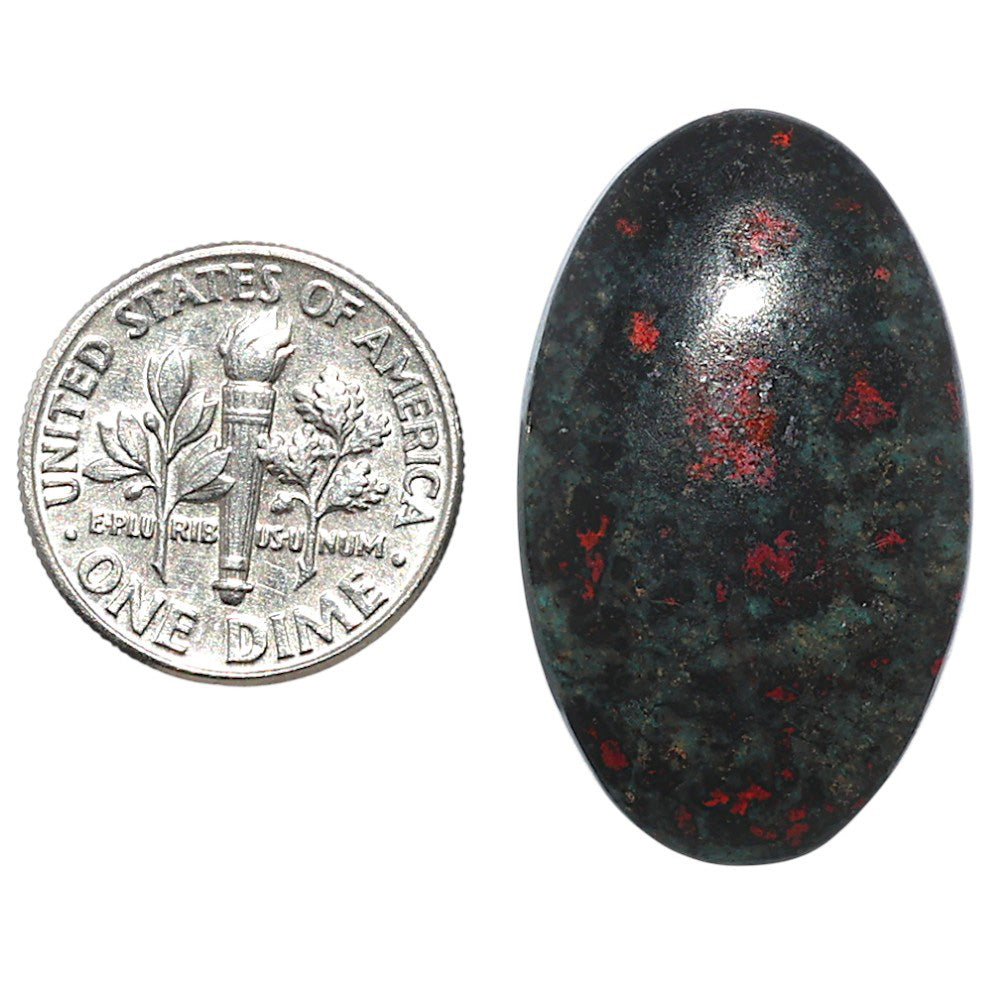 Sonora Sunrise - Cuprite Blood 18.3x30.4x5.5 mm Oval Shape Polished Gemstone LS153-08313