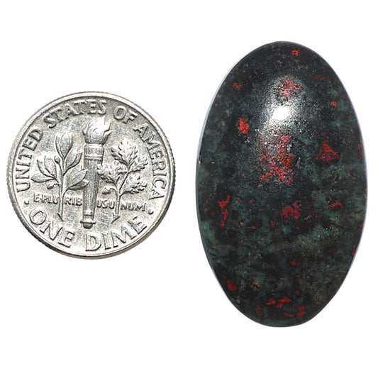 Sonora Sunrise - Cuprite Blood 18.3x30.4x5.5 mm Oval Shape Polished Gemstone LS153-08313