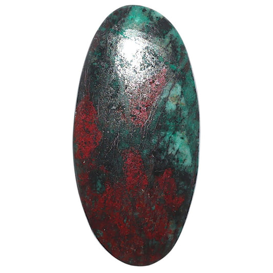 Sonora Sunrise - Cuprite Blood 18x36.75x4 mm Oval Shape Polished Gemstone LS153-08314