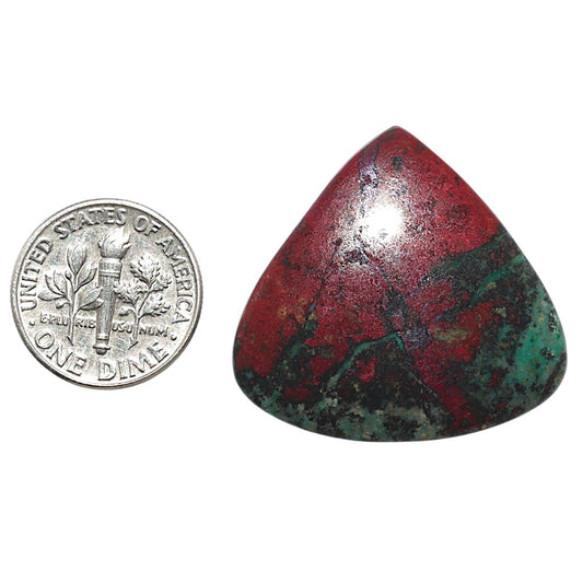 Sonora Sunrise - Cuprite Blood 29.5x31.15x5.5 mm Heart Shape Polished Gemstone LS153-08318
