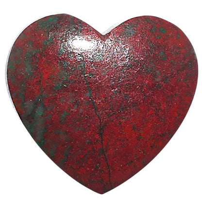 Sonora Sunrise - Cuprite Blood 22x23.6x5 mm Heart Shape Polished Gemstone LS153-08320
