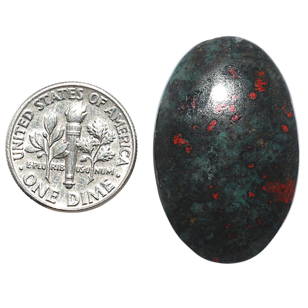 Sonora Sunrise - Cuprite Blood 20x31x5 mm Oval Shape Polished Gemstone LS153-08321