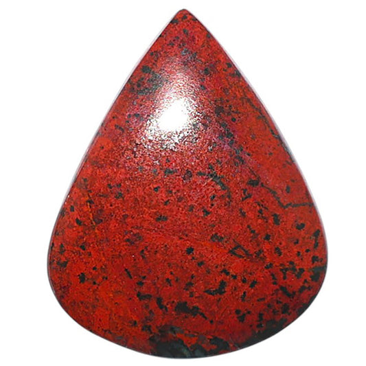 Sonora Sunrise - Cuprite Blood 22.1x27.6x4.5 mm Pear Shape Polished Gemstone LS153-08322