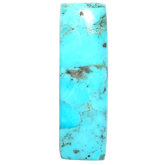 Kingman Turquoise With Pyrite 8.5x27.2x3 mm Baguette Shape Polished Gemstone LS154-08492