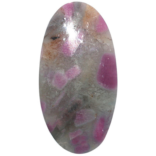 Ruby-In-Feldspar 17.8x34.6x5.5 mm Pear Shape Polished Gemstone LS157-09178