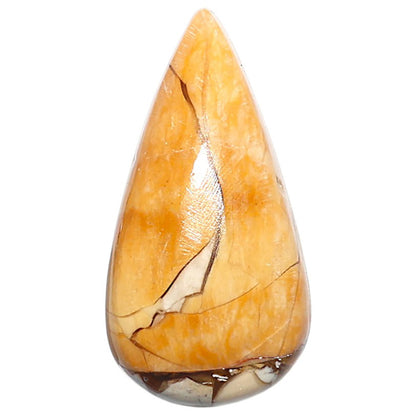 Natural Brecciated Mookaite 14.7x28.8x7 mm Pear Shape Polished Gemstone LS158-09199