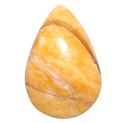 Natural Brecciated Mookaite 12x18x6.4 mm Pear Shape Polished Gemstone LS158-09205