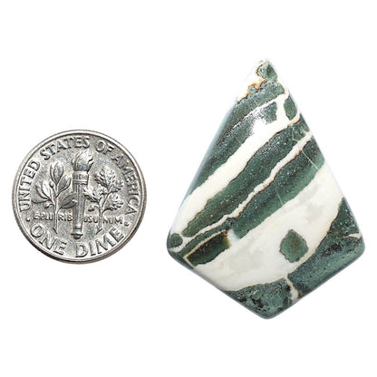 Natural Larsonite Jasper 26.15x34.6x5.5 mm Fancy Shape Polished Gemstone LS159-09250