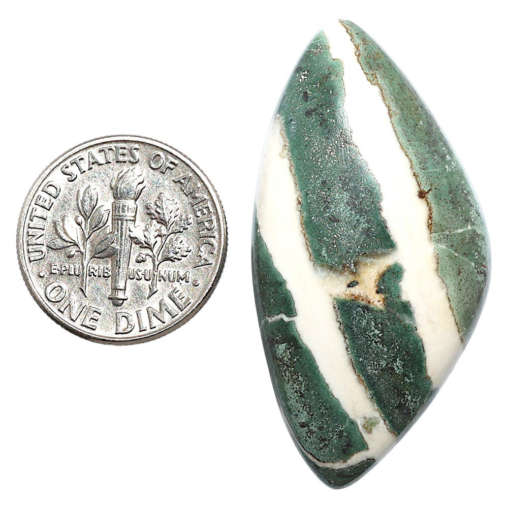 Natural Larsonite Jasper 20.1x39.6x6 mm Fancy Shape Polished Gemstone LS159-09252
