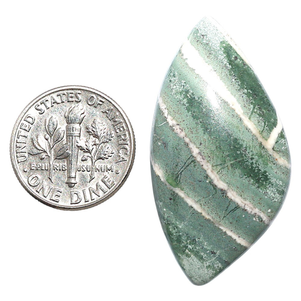 Natural Larsonite Jasper 20x38.2x6 mm Fancy Shape Polished Gemstone LS159-09253