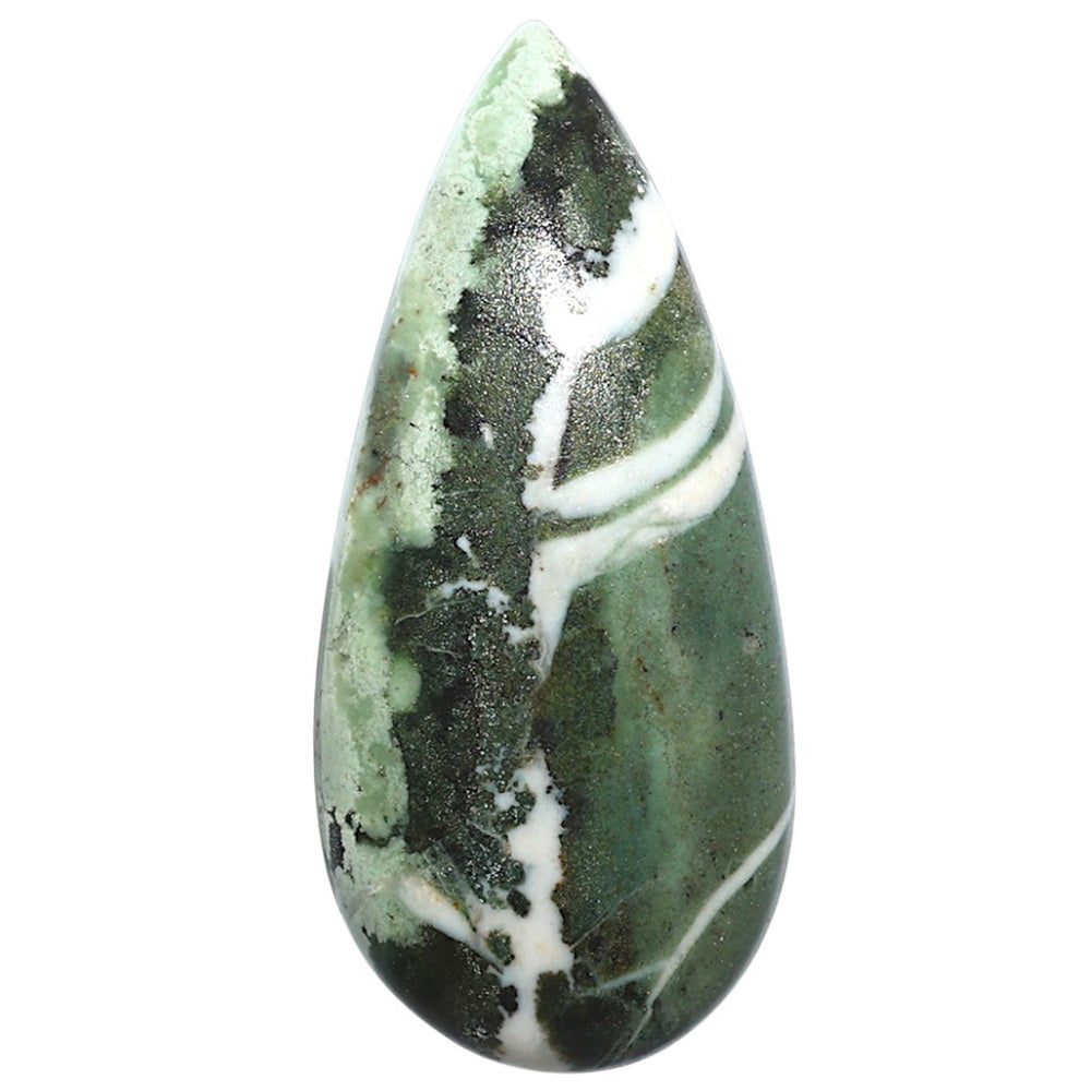 Natural Larsonite Jasper 18.3x40x5.5 mm Pear Shape Polished Gemstone LS159-09257