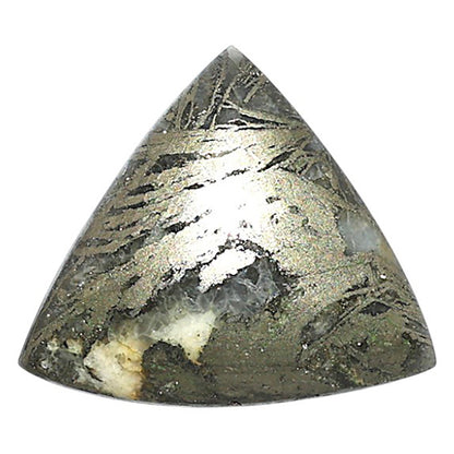 Natural Feder Pyrite 21.55x24.7x5.5 mm Fancy Shape Polished Gemstone LS160-09261
