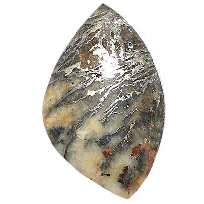 Natural Feder Pyrite 21.55x34.1x5 mm Fancy Shape Polished Gemstone LS160-09262