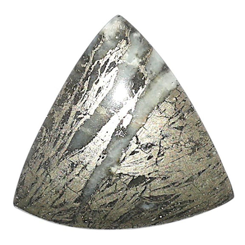 Natural Feder Pyrite 23.9x24.6x4.5 mm Fancy Shape Polished Gemstone LS160-09266