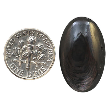Natural Hypersthene 16x26x5 mm Oval Shape Polished Gemstone LS161-09288