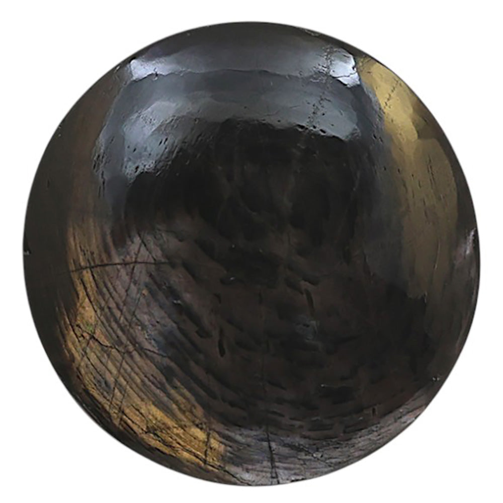 Natural Hypersthene 24.25x24.25x6.5 mm Round Shape Polished Gemstone LS161-09292