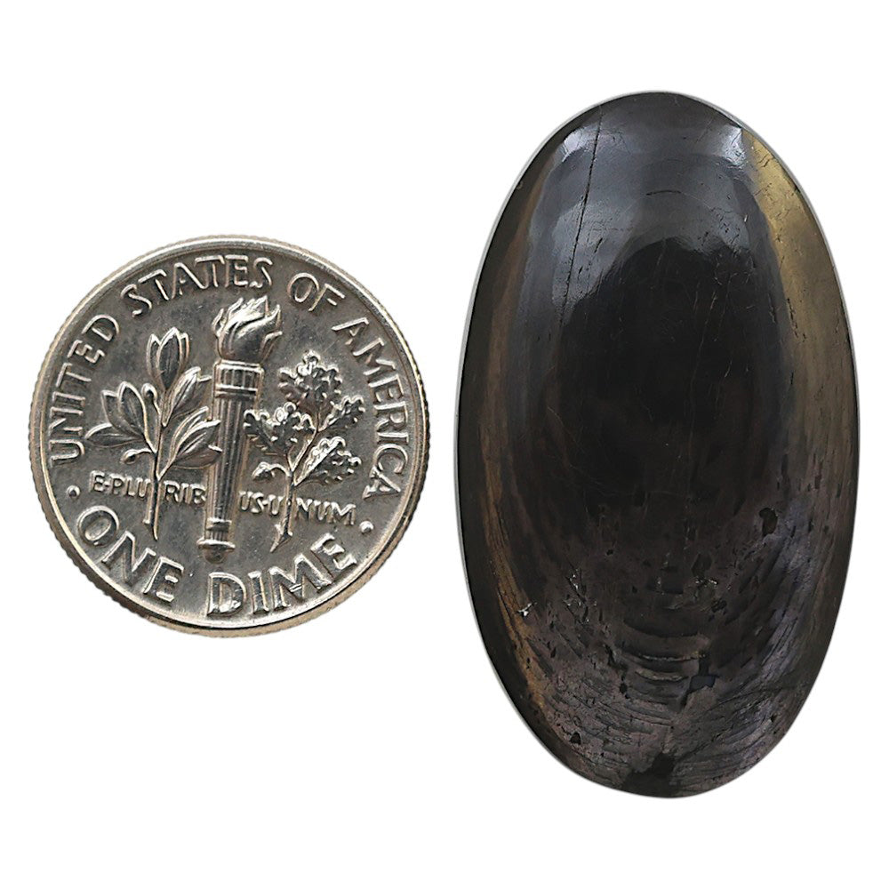 Natural Hypersthene 18x31.3x5 mm Oval Shape Polished Gemstone LS161-09293