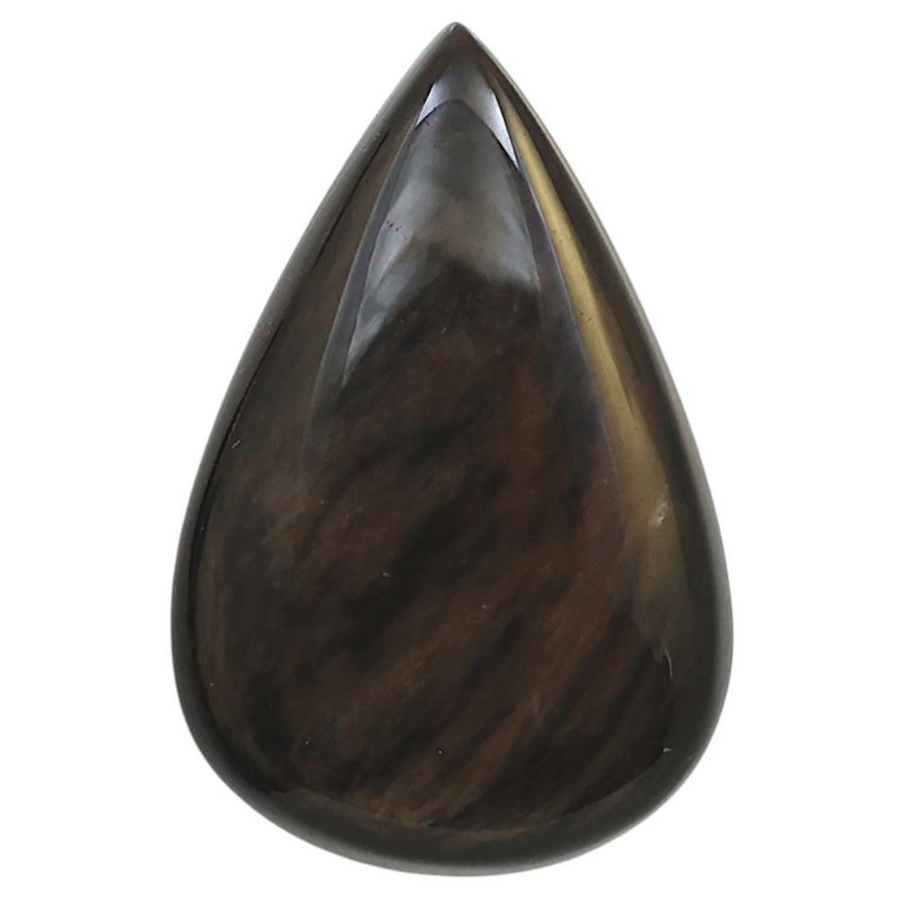 Natural Hypersthene 20.5x31.15x5 mm Pear Shape Polished Gemstone LS161-09297