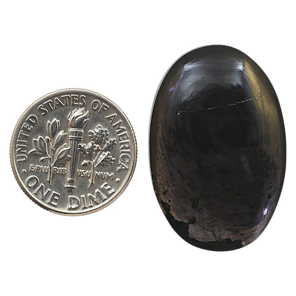 Natural Hypersthene 19.2x28.85x5 mm Oval Shape Polished Gemstone LS161-09299