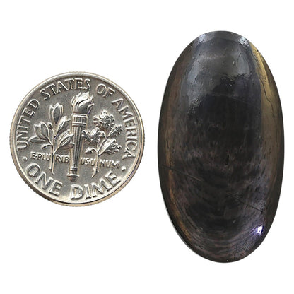 Natural Hypersthene 16.8x30.6x4.5 mm Oval Shape Polished Gemstone LS161-09300
