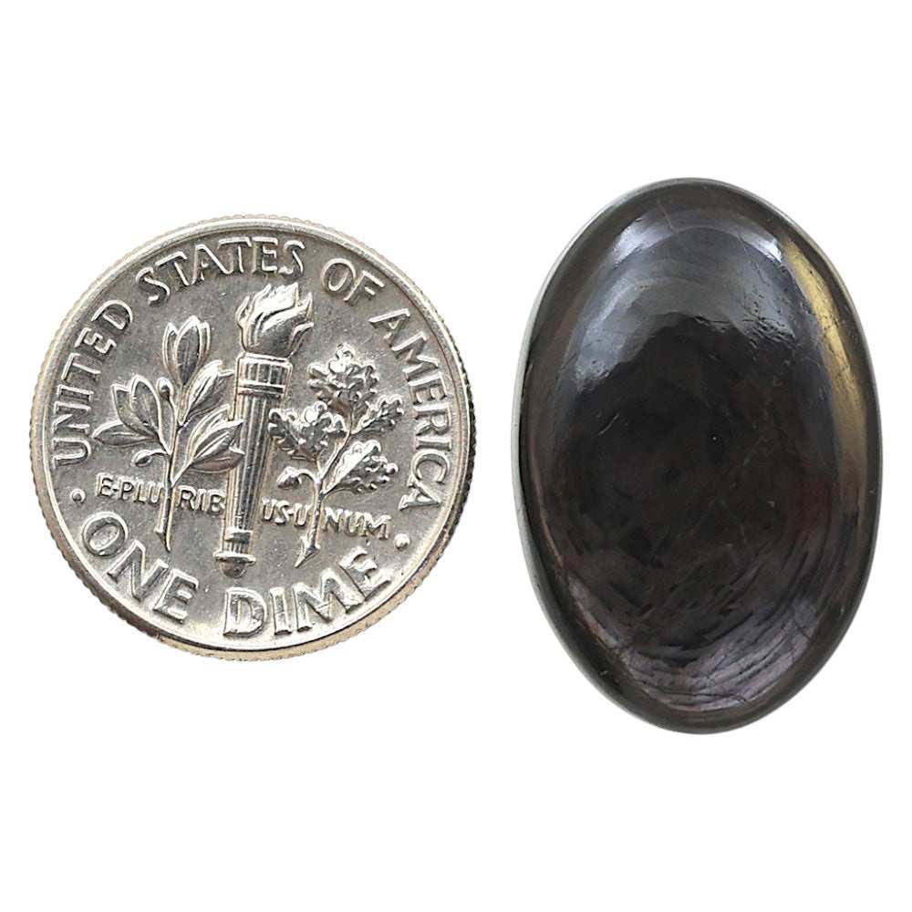 Natural Hypersthene 14.9x22.2x5.3 mm Oval Shape Polished Gemstone LS161-09305