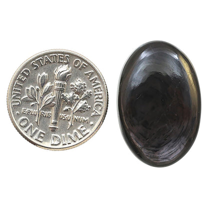 Natural Hypersthene 14.9x22.2x5.3 mm Oval Shape Polished Gemstone LS161-09305