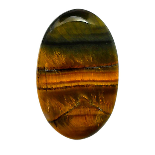 Blue Tiger Eye 20x31.75x5.5 mm Oval Shape Polished Gemstone LS17-05487