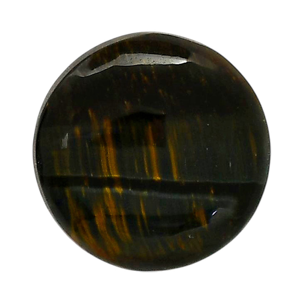 Blue Tiger Eye 24x24x6 mm Round Shape Polished Gemstone LS17-05492