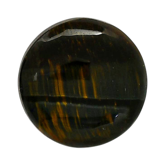 Blue Tiger Eye 24x24x6 mm Round Shape Polished Gemstone LS17-05492