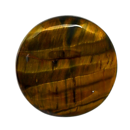 Blue Tiger Eye 22.5x22.5x5.5 mm Round Shape Polished Gemstone LS17-05496