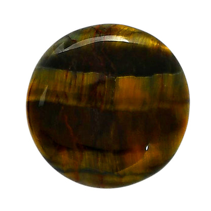 Blue Tiger Eye 22.5x22.5x5.5 mm Round Shape Polished Gemstone LS17-05497
