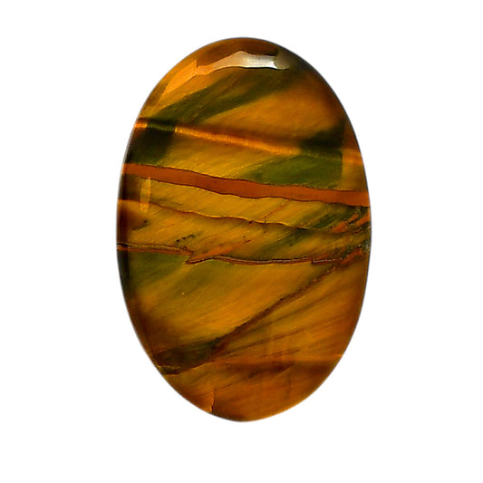 Blue Tiger Eye 20.8x31.25x5 mm Oval Shape Polished Gemstone LS17-05500