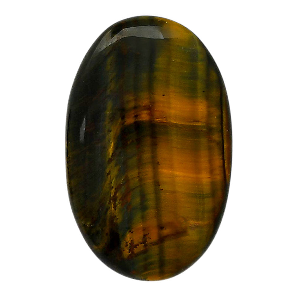 Blue Tiger Eye 23x36.6x6 mm Oval Shape Polished Gemstone LS17-05505