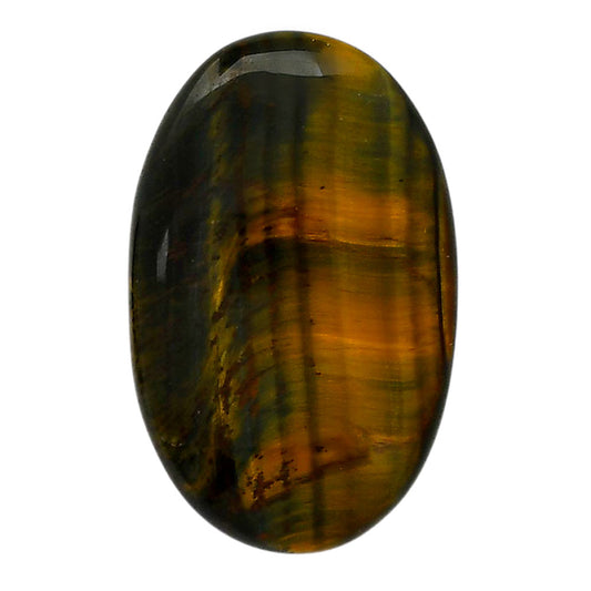 Blue Tiger Eye 23x36.6x6 mm Oval Shape Polished Gemstone LS17-05505