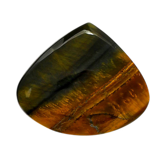 Blue Tiger Eye 27.25x32x5.8 mm Heart Shape Polished Gemstone LS17-05507