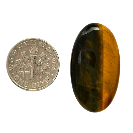 Blue Tiger Eye 16.8x29.8x6.4 mm Oval Shape Polished Gemstone LS17-05511