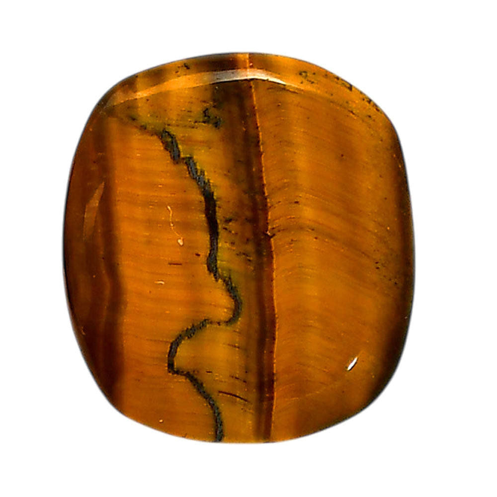 Blue Tiger Eye 22.1x24.5x5.3 mm Cushion Shape Polished Gemstone LS17-05513