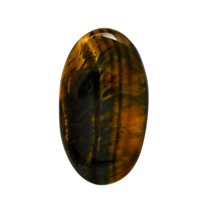 Blue Tiger Eye 21.1x37.1x5 mm Oval Shape Polished Gemstone LS17-05515