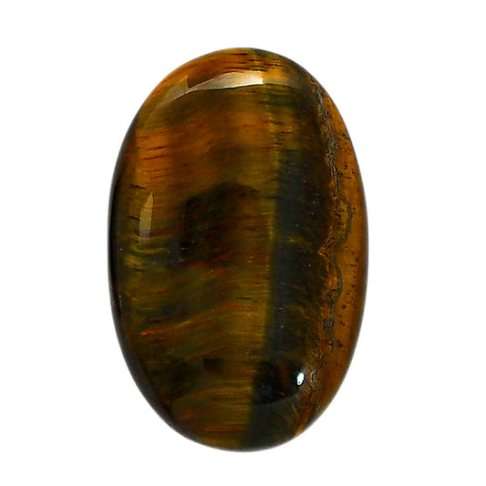 Blue Tiger Eye 21x32.4x6 mm Oval Shape Polished Gemstone LS17-05516