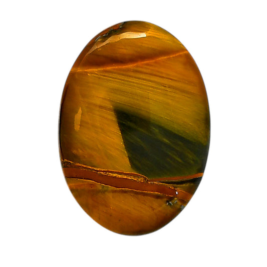 Blue Tiger Eye 21x29.55x5.5 mm Oval Shape Polished Gemstone LS17-05517