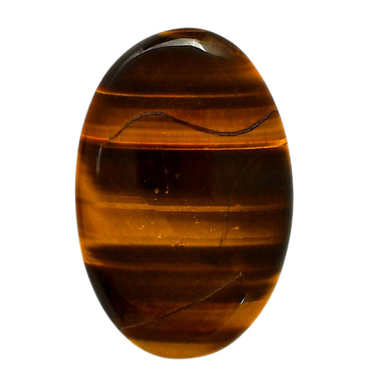 Blue Tiger Eye 24.55x37.35x5.5 mm Oval Shape Polished Gemstone LS17-05520
