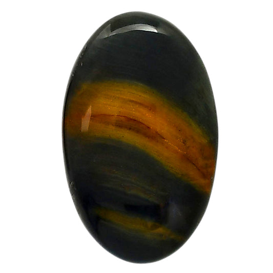Blue Tiger Eye 19.7x31.7x6 mm Oval Shape Polished Gemstone LS17-05522