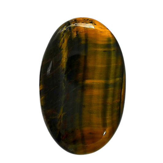 Blue Tiger Eye 21.3x33.6x5 mm Oval Shape Polished Gemstone LS17-05524