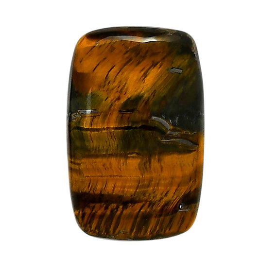 Blue Tiger Eye 19.2x29.85x6 mm Baguette Shape Polished Gemstone LS17-05530