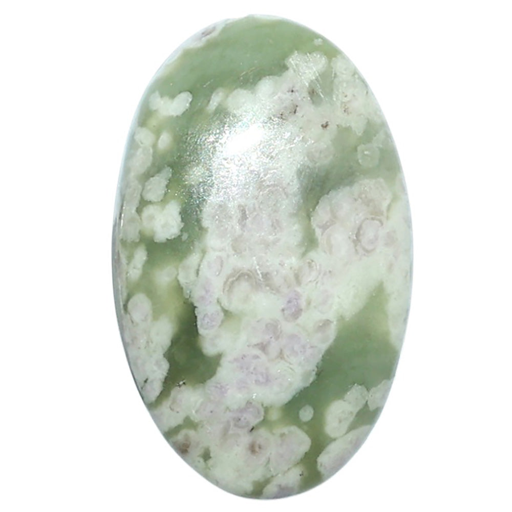 Peace Jade 18x28.9x5.5 mm Oval Shape Polished Gemstone LS19-08168
