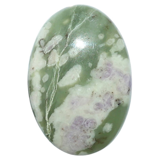 Peace Jade 19.2x27.8x5 mm Oval Shape Polished Gemstone LS19-08170