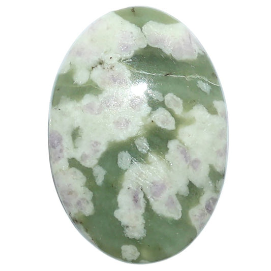 Peace Jade 20.25x29x5.5 mm Oval Shape Polished Gemstone LS19-08171
