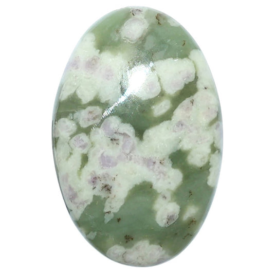 Peace Jade 21.1x32.1x6 mm Oval Shape Polished Gemstone LS19-08175