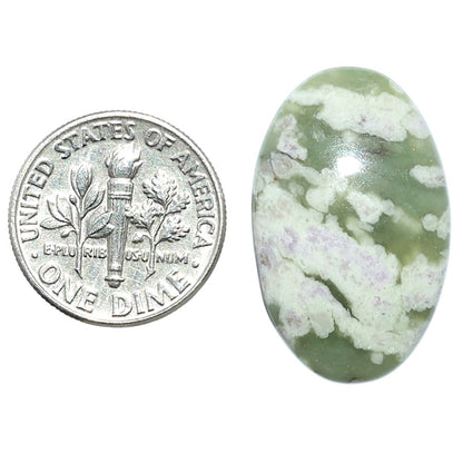 Peace Jade 16.4x26.15x5 mm Oval Shape Polished Gemstone LS19-08176